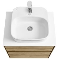 Тумба под раковину Aquaton Либерти 60 подвесная Дуб эльвезия арт-1A279401LYC70 — фото 11, Тумбы под раковину