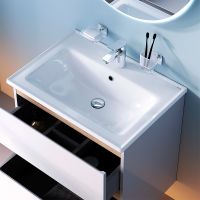 Тумба под раковину AM.PM X-Joy 65 подвесная Белый глянец арт-M85AFHX0652WG — фото 11, Тумбы под раковину