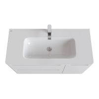 Тумба с раковиной Iddis Edifice 100 Белая арт-EDI10WFi95K — фото 3, Тумбы с раковиной