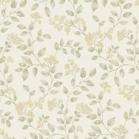 Обои Grandeco Icon Винил на флизелине (0,53*10,05) Бежевый, Листья/Цветы арт-IC 3001 — фото 1, Обои для стен