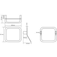 Кольцо для полотенец Bemeta Organic Хром арт-157104391 — фото 3, Полотенцедержатели