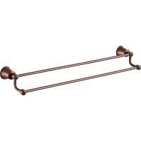 Полотенцедержатель Swedbe Terracotta Art двойной Терракота арт-2538 — фото 1, Полотенцедержатели