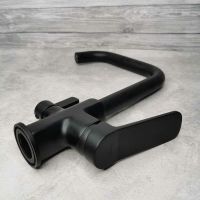 Смеситель для кухни Frap H62 Черный матовый арт-F4362 — фото 4, Смесители для кухни