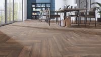 Ламинат Alpine Floor Herringbone LF102-10 Дуб Бордо 606х101х8 мм арт-LF102-10A NEW — фото 4, Ламинат