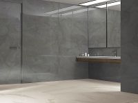 Керамогранит Kutahya Atlantis Anthracite Parlak Nano Rectified 60х120 см арт-55012909RN — фото 2, Керамогранит