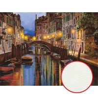 Фреска Ortograf Венеция 11430 Фактура флок FLK Флизелин (3,6*2,7) Разноцветный, Город арт-11430 (флок FLK) — фото 1, Фрески