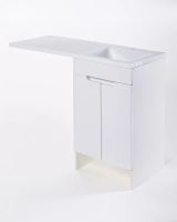 Товар: Тумба с раковиной Orange Optima 110 Белый глянец арт-OPD-110TUW+RAR - фото 6 Тумба с раковиной Orange Optima 110 Белый глянец арт-OPD-110TUW+RAR — фото 6, Тумбы с раковиной