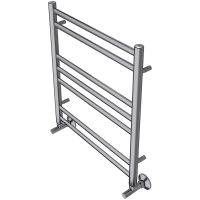 Водяной полотенцесушитель Aquatek Оберон П7 500x600 Хром арт-AQ RO0760CH — фото 7, Водяные полотенцесушители