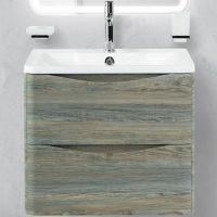 Тумба под раковину BelBagno подвесная Pino Scania арт-ACQUA-600-2C-SO-PS — фото 1, Тумбы под раковину