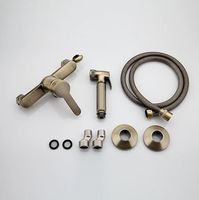 Гигиенический душ со смесителем Frap H41 Бронза арт-F2041-4 — фото 9, Гигиенические души