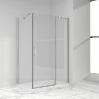 Душевой уголок Vincea Orta 100х90 профиль Хром стекло прозрачное арт-VSR-1O9010CL — фото 1, Прямоугольные душевые уголки