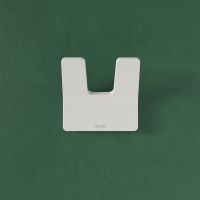 Двойной крючок Iddis Slide Белый матовый арт-SLIWT20i41 — фото 3, Крючки для полотенец