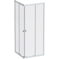 Душевой уголок AM.PM Sunny 80х80 профиль Хром матовый стекло прозрачное арт-W87G-403-8080-MT — фото 9, Квадратные душевые уголки