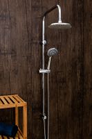 Душевая система Orange O-Shower Хром арт-OW01 — фото 9, Душевые стойки