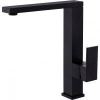 Смеситель для раковины Abber Daheim Черный матовый арт-AF8214B — фото 1, Смесители для раковины