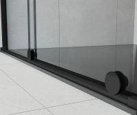 Душевой уголок Vincea Arno 120х90 профиль Черный стекло прозрачное арт-VSR-1A9012CLB — фото 3, Прямоугольные душевые уголки