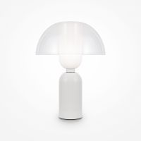 Настольная лампа Maytoni Modern Memory Прозрачная Белая арт-MOD177TL-01W — фото 5, Настольные лампы