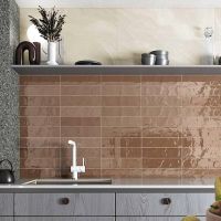 Керамическая плитка Vives Ceramica Javea AB|C Teja настенная 8х31,5 см арт-32661 — фото 2, Керамическая плитка