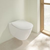 Унитаз Villeroy&Boch Subway 2.0 подвесной с сиденьем Микролифт арт-5614R2R1 — фото 2, Подвесные унитазы