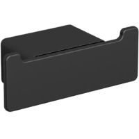 Двойной крючок Langberger Black Edition Черный матовый арт-11332A-BP — фото 1, Крючки для полотенец