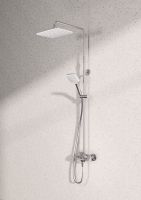 Душевая система Kludi Cockpit Explorer с термостатом Хром арт-8005005-00 — фото 5, Душевые стойки