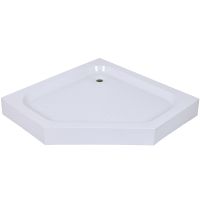 Акриловый поддон для душа Agger 90x90 Белый арт-A03-090TCR/T — фото 1, Акриловые душевые поддоны