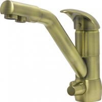 Смеситель для кухни Seaman Barcelone Светлая бронза арт-SSL-5361-LB — фото 1, Смесители для кухни