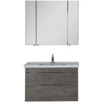 Комплект мебели для ванной Aquanet Эвора 100 подвесной Дуб антик арт-183165 — фото 2, Комплекты мебели для ванной