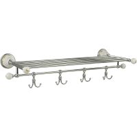 Полка для полотенец Migliore Provance Хром арт-17667 — фото 2, Полки для полотенец