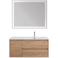 Тумба под раковину BelBagno Kraft 100 R подвесная Rovere Nebrasca Nature арт-KRAFT-1000-2C-1A-SO-RNN-R — фото 11, Тумбы под раковину