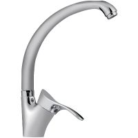 Смеситель для кухни Frap H01-1 Хром матовый арт-F4101-1 — фото 1, Смесители для кухни