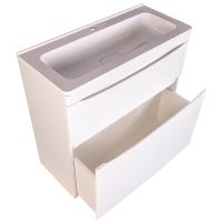 Товар: Тумба под раковину Style Line Бергамо 80 Белая антискрейч арт-СС-00002314 - фото 3 Тумба под раковину Style Line Бергамо 80 Белая антискрейч арт-СС-00002314 — фото 3, Тумбы под раковину