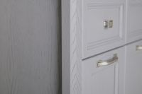 Шкаф пенал ASB-Woodline Гранда 40 Grigio арт-11488 — фото 3, Пеналы для ванной комнаты