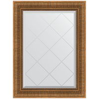 Зеркало Evoform Exclusive-G 90х67 с гравировкой в багетной раме - Бронзовый акведук 93 мм арт-BY 4111 — фото 1, Зеркала в ванную комнату