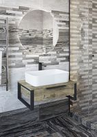 Зеркало Sanflor Гард 70 с подсветкой с сенсорным выключателем арт-С22579 — фото 3, Зеркала в ванную комнату