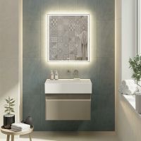 Тумба под раковину Kerama Marazzi Logica 70 LOG.70.2\SAN подвесная Песчаная арт-LOG.70.2\SAN — фото 5, Тумбы под раковину