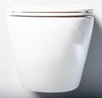 Унитаз WellWant Aura подвесной с сиденьем Микролифт арт-WWU01122W — фото 3, Подвесные унитазы