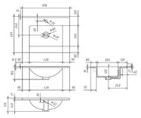 Товар: Тумба под раковину AM.PM Spirit Белая арт-M70FHX0602WG - фото 3 Тумба под раковину AM.PM Spirit Белая арт-M70FHX0602WG — фото 3, Тумбы под раковину