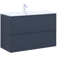 Тумба под раковину Aquanet Арт 100 подвесная Маренго арт-313267 — фото 1, Тумбы под раковину