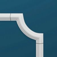 Угловой элемент молдинга Перфект 18x165x165 мм арт-P04-1