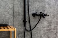 Душевая система Orange Mia Черная арт-M34-933b — фото 8, Душевые стойки