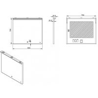 Товар: Зеркало Esbano 80 с подсветкой с сенсорным выключателем и подогревом арт-ESMI2597RD - фото 4 Зеркало Esbano 80 с подсветкой с сенсорным выключателем и подогревом арт-ESMI2597RD — фото 4, Зеркала в ванную комнату