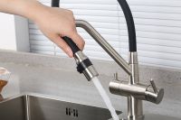 Смеситель для кухни Gappo Сатин Черный арт-G4398-85 — фото 14, Смесители для кухни