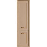 Шкаф пенал ASB-Woodline Толедо 40 подвесной Капучино арт-11226 — фото 1, Пеналы для ванной комнаты