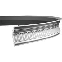 Карниз гибкий Европласт 1.50.104 2000x114x77 мм арт-1.50.104 (гибкий) — фото 1, Карнизы