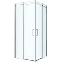 Душевой уголок Berges Melita 90х90 профиль Хром стекло прозрачное арт-061028 — фото 1, Квадратные душевые уголки