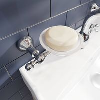 Товар: Стеклянная настенная мыльница Iddis Retro Белая арт-RETSSG0i42 - фото 5 Стеклянная настенная мыльница Iddis Retro Белая арт-RETSSG0i42 — фото 5, Мыльницы