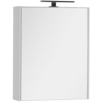 Зеркальный шкаф Aquanet Латина 60 R Белый арт-179942 — фото 1, Зеркальные шкафы в ванную