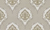 Обои Emiliana Parati Gianfranco Ferre Home 3 Винил на флизелине (1,06*10,05) Бежевый/Золото, Дамаск арт-62036 — фото 2, Обои для стен
