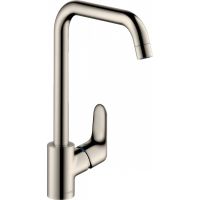 Смеситель для кухни Hansgrohe Focus E2 Сталь арт-31820800 — фото 1, Смесители для кухни